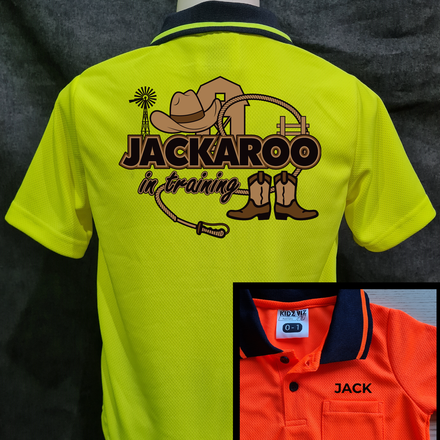 Jackaroo in training