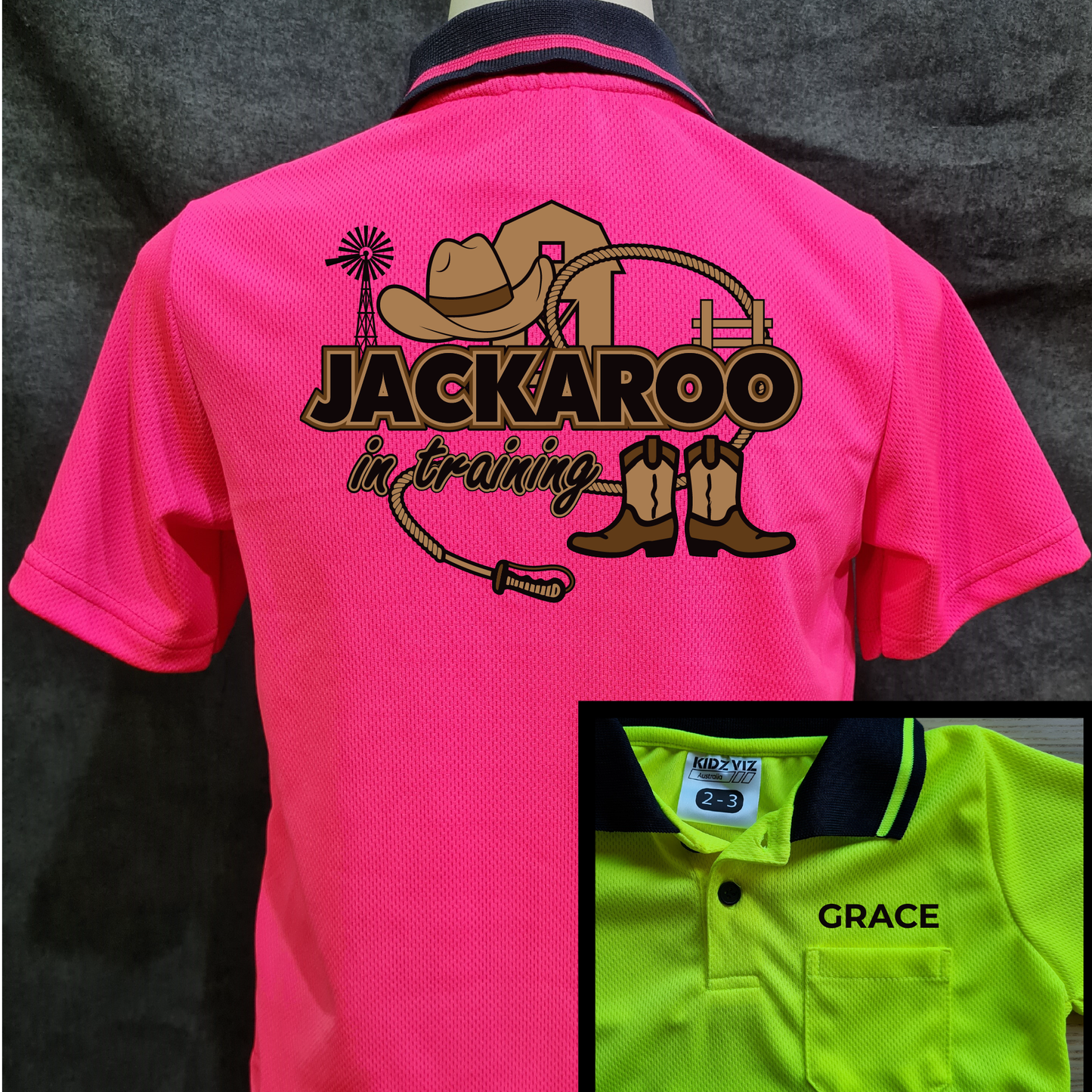 Jackaroo in training