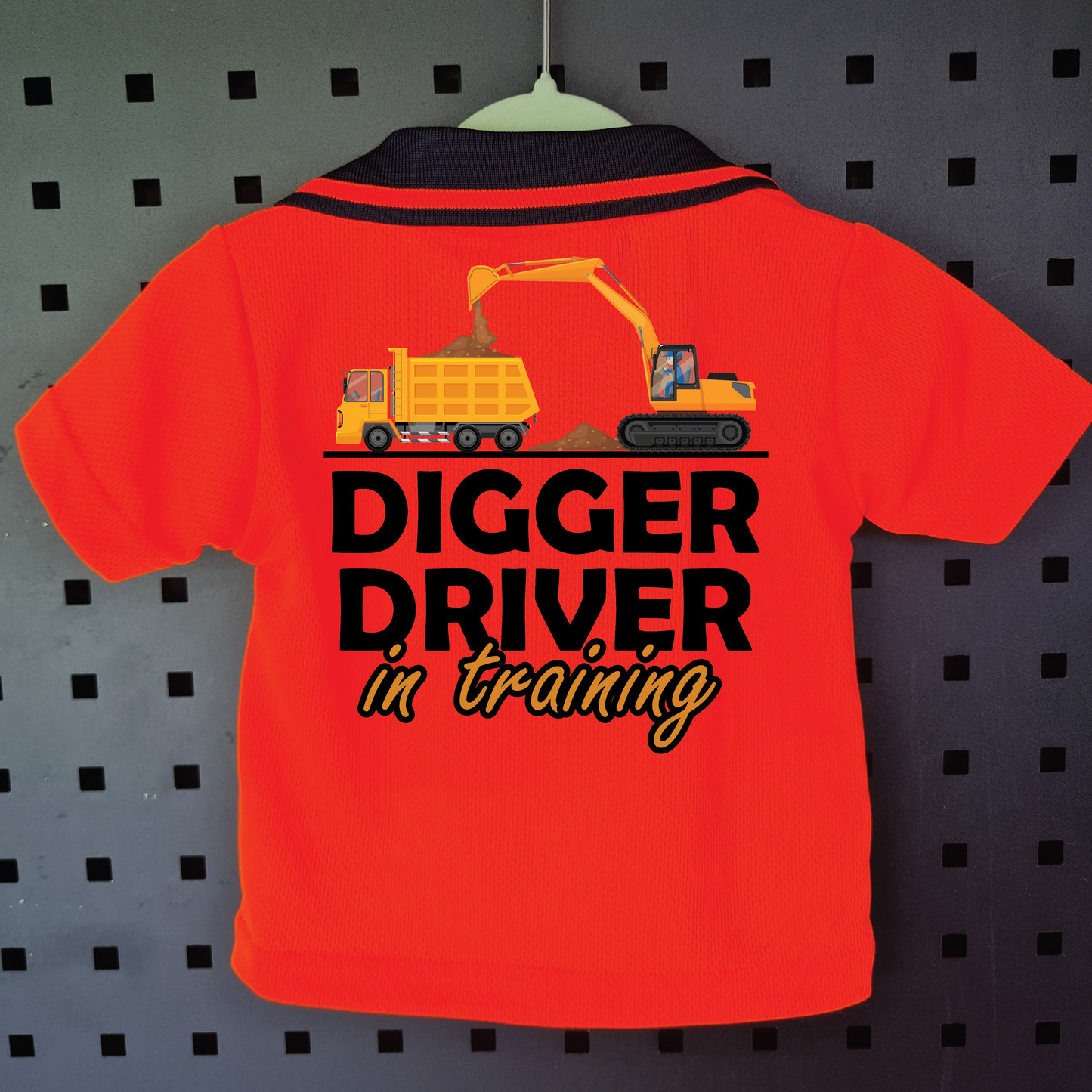 Digger Driver in Training